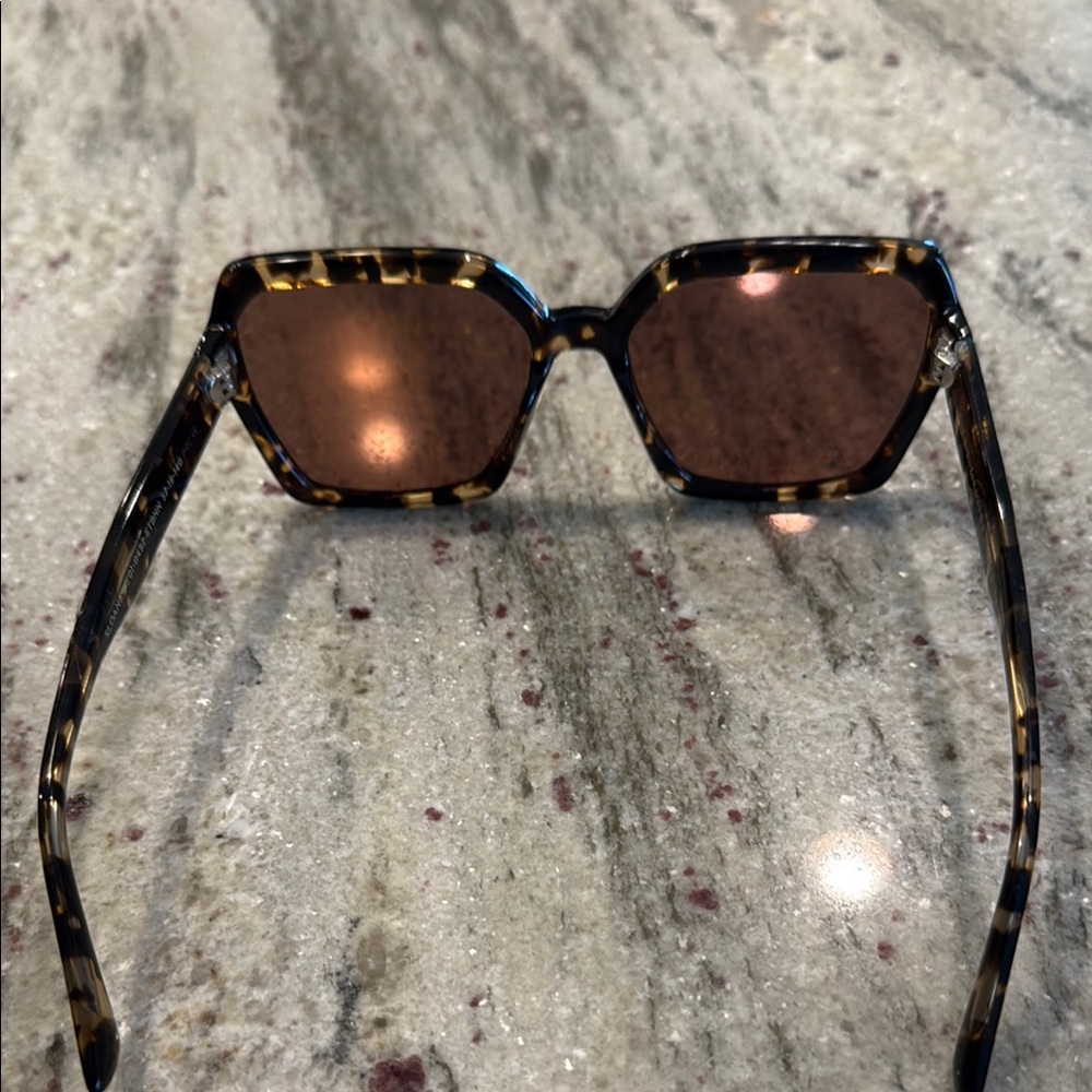 Diff Eyewear Brown Tortoiseshell Sunglasses - image 3